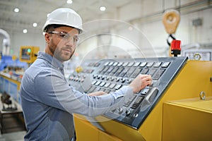 Portrait of Professional Heavy Industry Engineer
