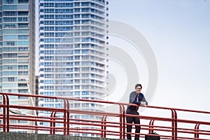 Portrait of proud and confident chinese office worker