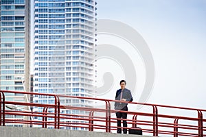 Portrait of proud and confident chinese office worker