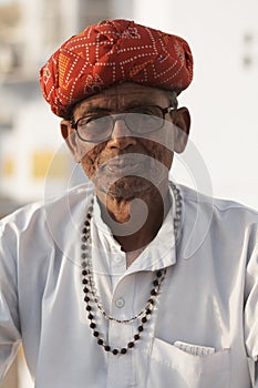 Portrait of a Rajput Indian Man