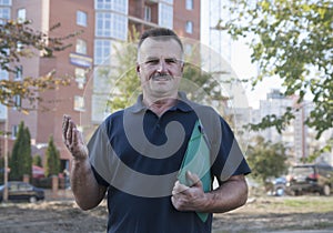 Portrait respectable man