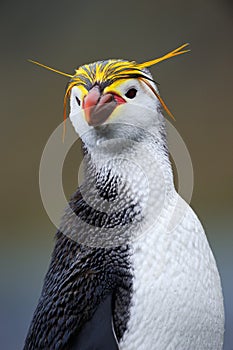 Portrait of a Royal Penguin