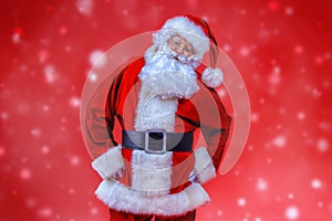 Portrait of Santa Claus