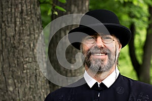 Portrait of a senior businessman smiling