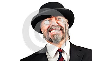 Portrait of a senior businessman smiling