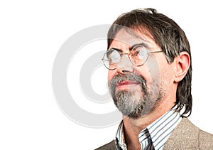 Portrait of a senior businessman smiling