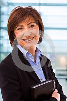 Portrait of senior businesswoman