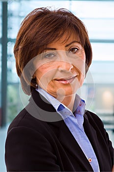 Portrait of senior businesswoman