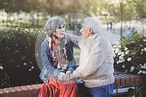 Portrait Of Senior Couple