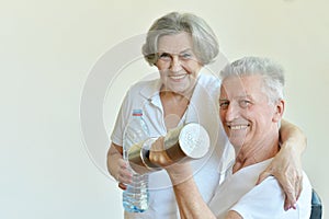 Portrait Of A Senior Couple