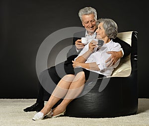 Portrait of a senior couple