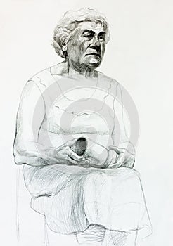 Portrait of a senior woman