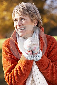 Portrait Of Senior Woman Smiling