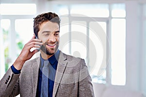 Portrait, smile and happy businessman in house, living room or lounge for relax. Face, confidence and work from home in