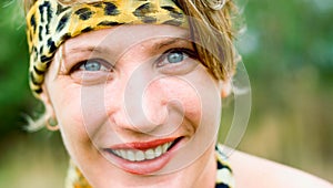 Portrait smile Woman