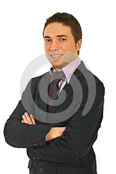Portrait of smiling business man