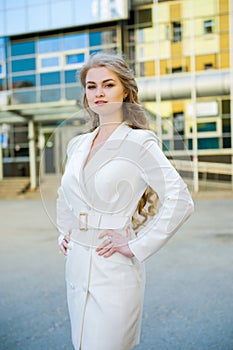 Portrait of a smiling business woman