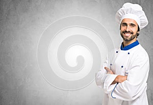 Portrait of a smiling chef
