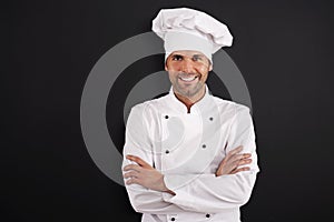 Portrait of smiling chef
