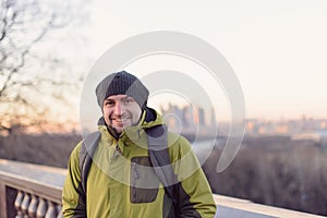Portrait of Smiling Man