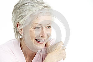 Portrait Of Smiling Senior Woman