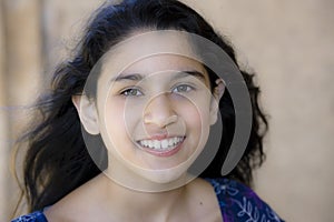 Portrait of smiling Tween Girl