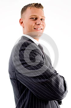 Portrait of smiling young accountant