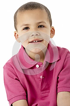 Portrait Of Smiling Young Boy