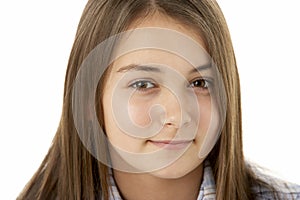 Portrait Of Smiling Young Girl