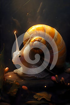 Portrait of a Snail