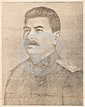 Portrait of Stalin