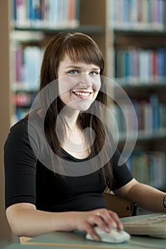 Portrait of student