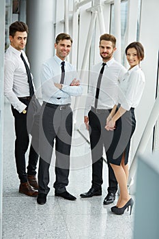 Portrait of Successful Business people Team