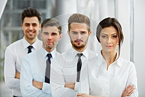 Portrait of Successful Business people Team