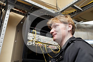 Portrait of technician