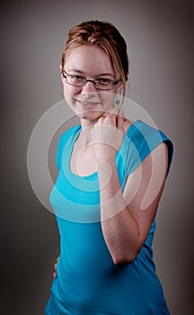 Portrait of Teen Girl