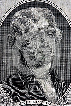 Portrait of Thomas Jefferson photo