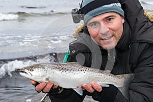 Portrait with trophy fish