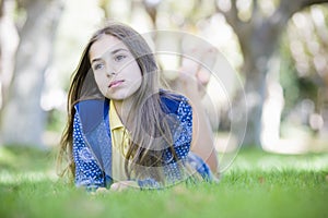 Portrait of Tween Girl