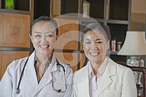 Portrait of Two Doctors