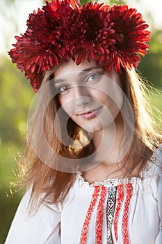 Portrait of ukranian girl