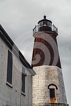 Historic Judith Point Lighthouse - Rhode Island