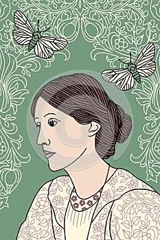 Portrait of Virginia Woolf