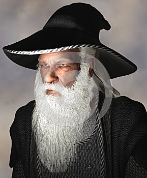 Portrait of a wizard