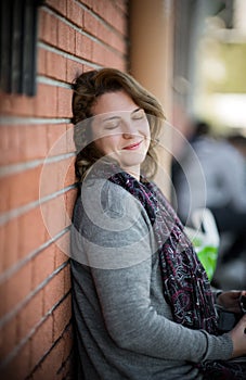 Portrait of Woman feeling Fulfilled and Gratified - Natural Light