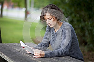 Portrait Of A Woman Lost In Thought