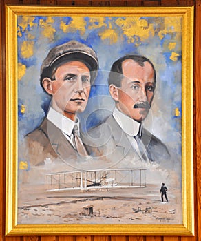 Portrait of Wright Brothers