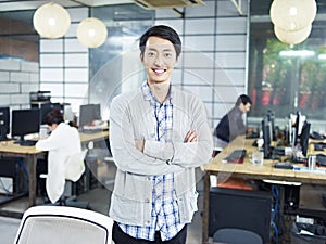 Portrait of a young asian entrepreneur