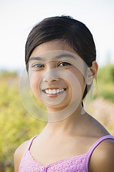 Portrait of Young Asian Girl