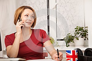 Portrait of young business woman